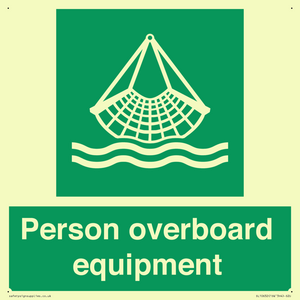 Person overboard equipment